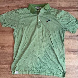 Peter Millar Utah Jazz Light Green Polo Shirt